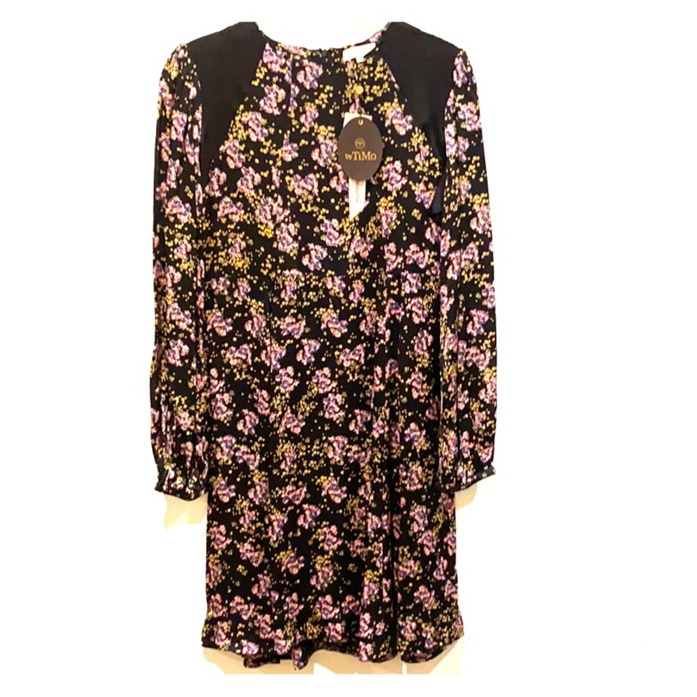 TiMo satin Aline dress